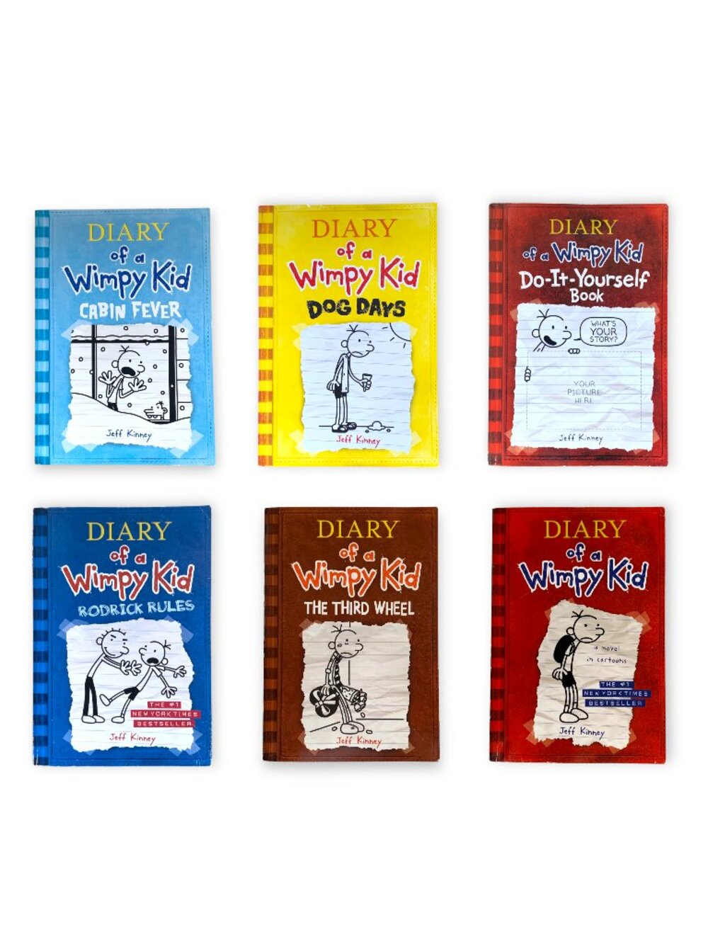 Diary Of A Wimpy Kid - 6-Pack - Paperback - J. Kinney